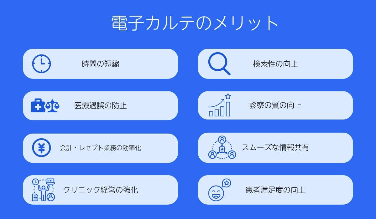 電子カルテのメリット